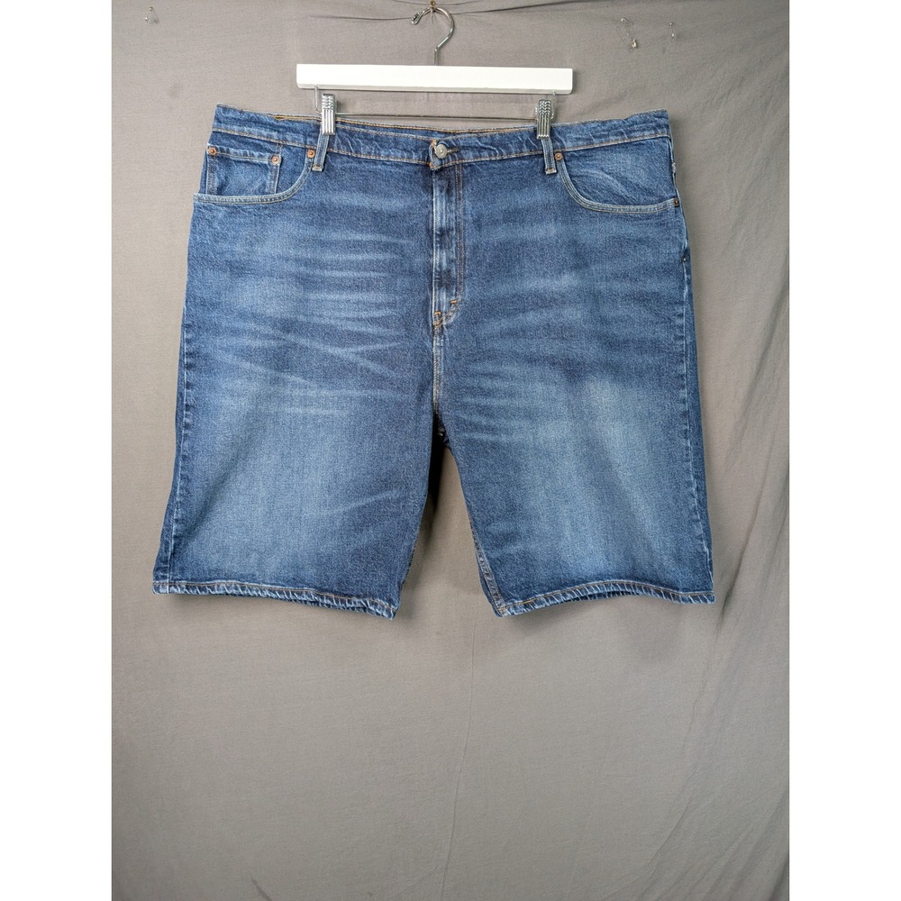 Levi Strauss & Co 569 Loose Straight Denim Shorts Mens 46 Blue 31569-0017